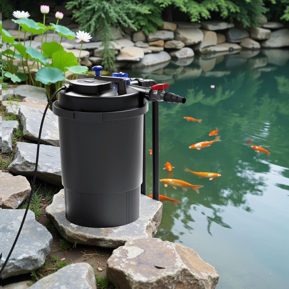 SunSun CPF-30000 Bio Pressure Pond Filter with UVC Clarifier