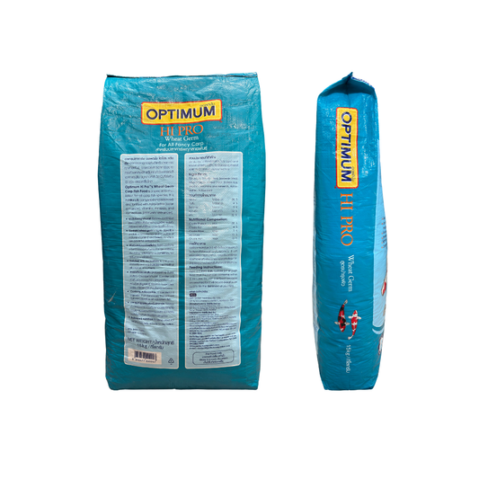 Optimum Hi Pro™ Wheat Germ 15 KG – Premium All-Season Koi & Carp Nutrition