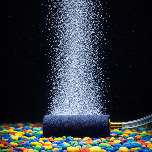 4 Inch Cylindrical Airstone with Brass Nozzle