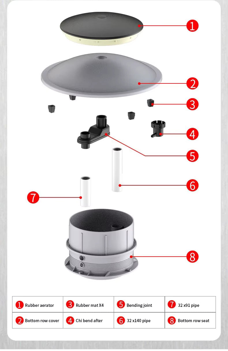 SunSun CBD-380 Bottom Drain with Aeration Disk