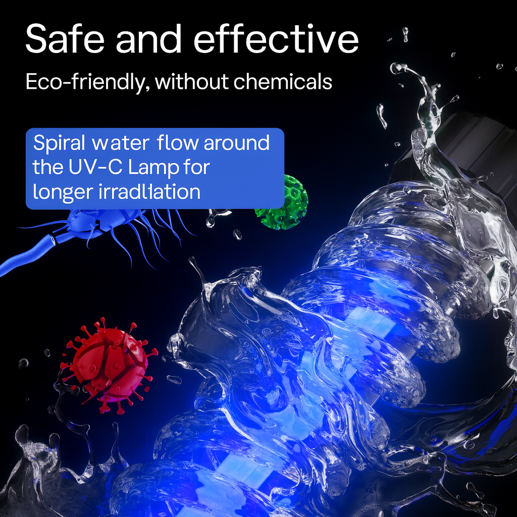 SunSun CUV-136 Pond Clarifier – 36W UVC Lamp
