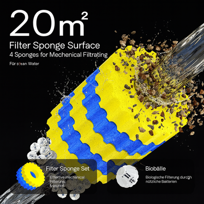 SunSun CPF-10000 Bio Pressure Pond Filter with UVC Clarifier