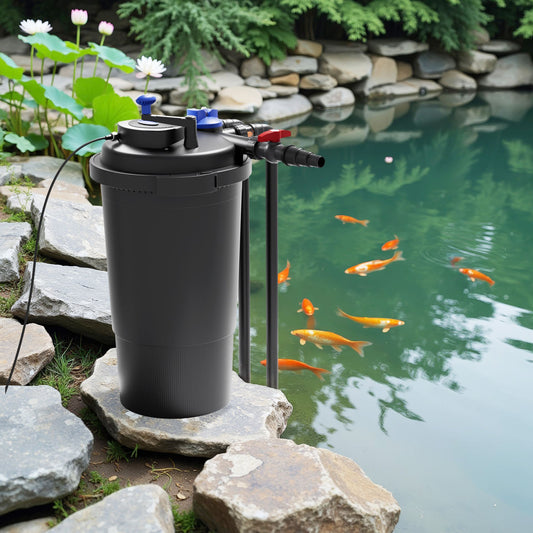 SunSun CPF-15000 Bio Pressure Pond Filter with UVC Clarifier
