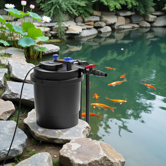 SunSun CPF-20000 Bio Pressure Pond Filter with UVC Clarifier