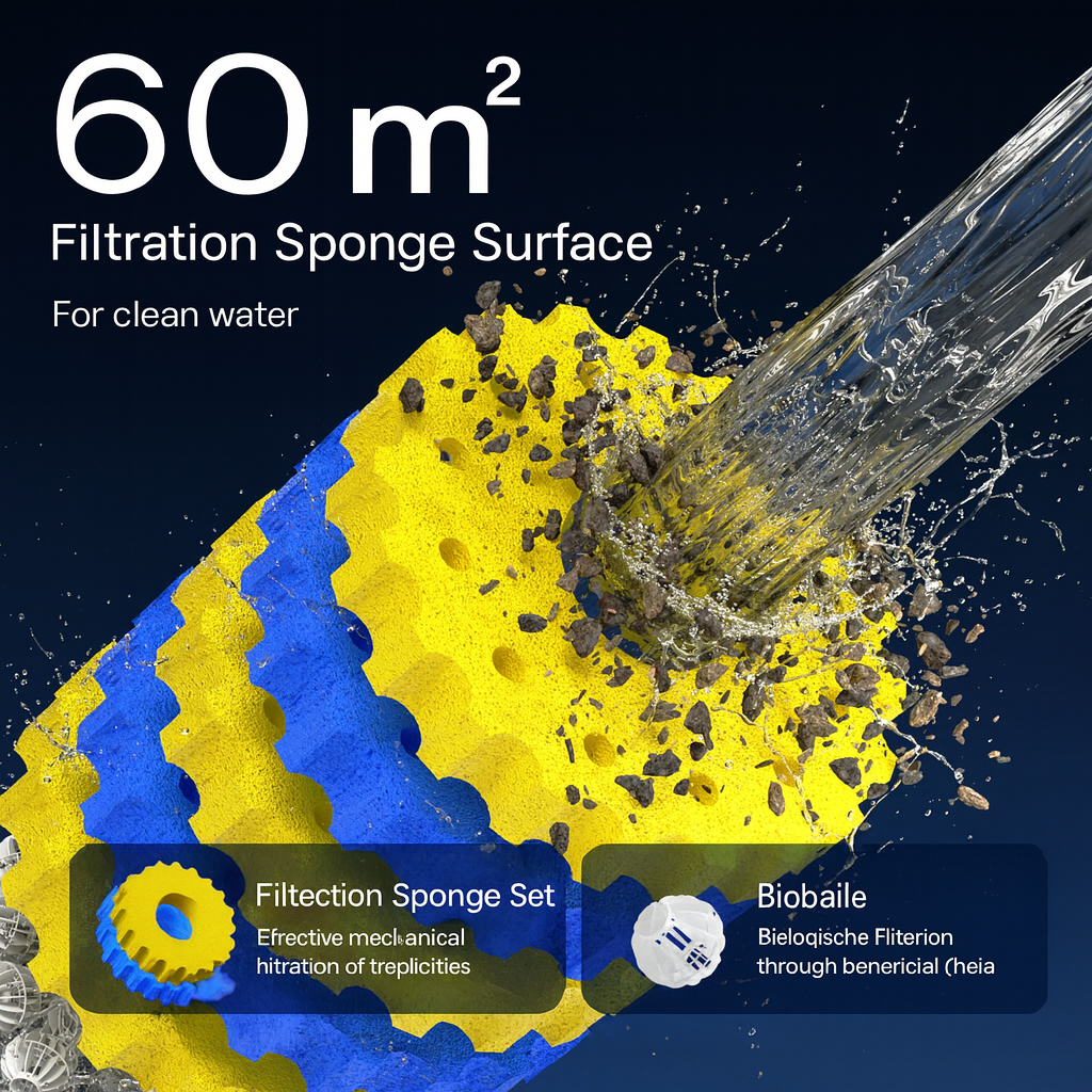 SunSun CPF-20000 Bio Pressure Pond Filter with UVC Clarifier