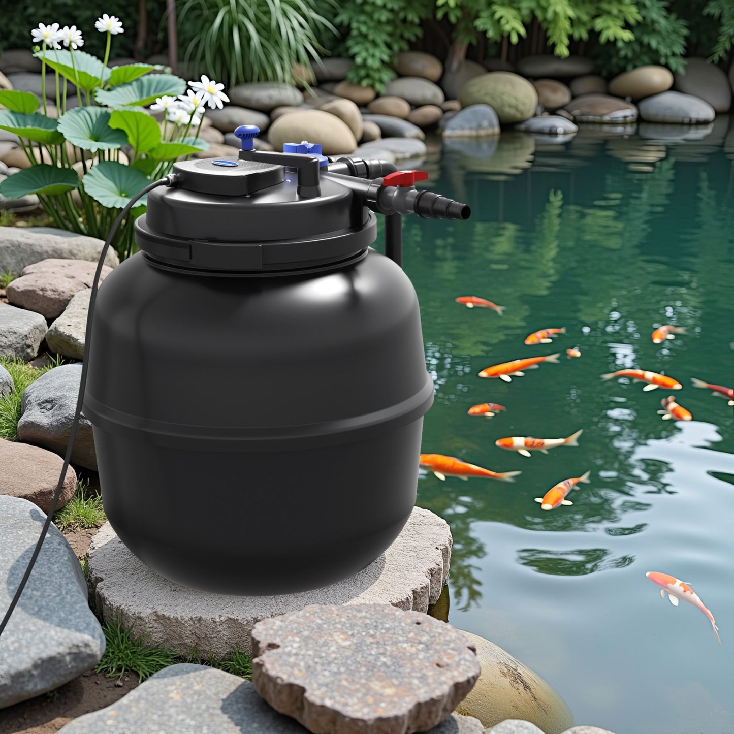 SunSun CPF-50000 Bio Pressure Pond Filter with UVC Clarifier