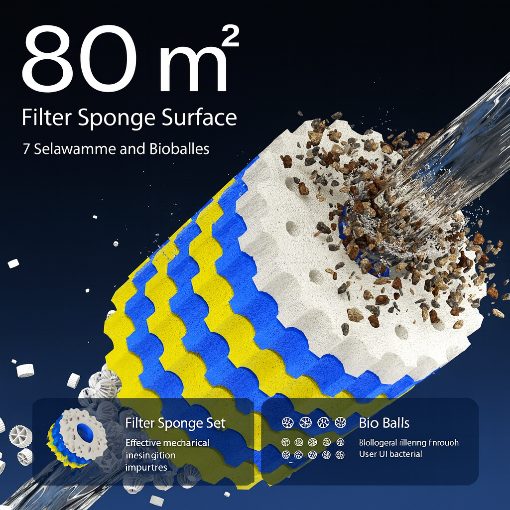 SunSun CPF-50000 Bio Pressure Pond Filter with UVC Clarifier