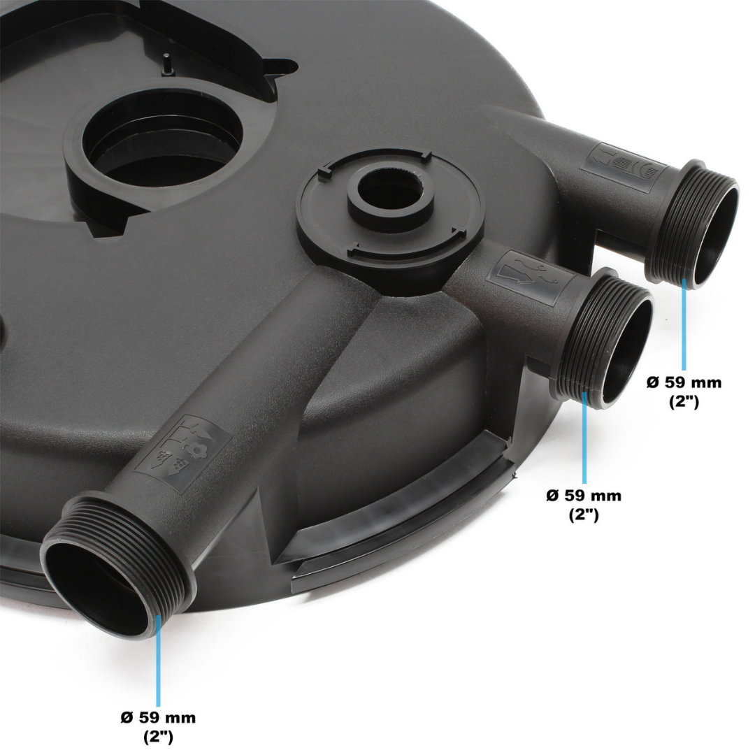 SunSun CPF filter model number location on unit body