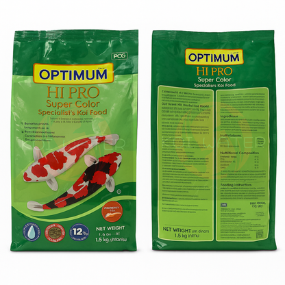 Optimum Hi Pro™ Super Color 1.5KG – Advanced Koi & Carp Nutrition