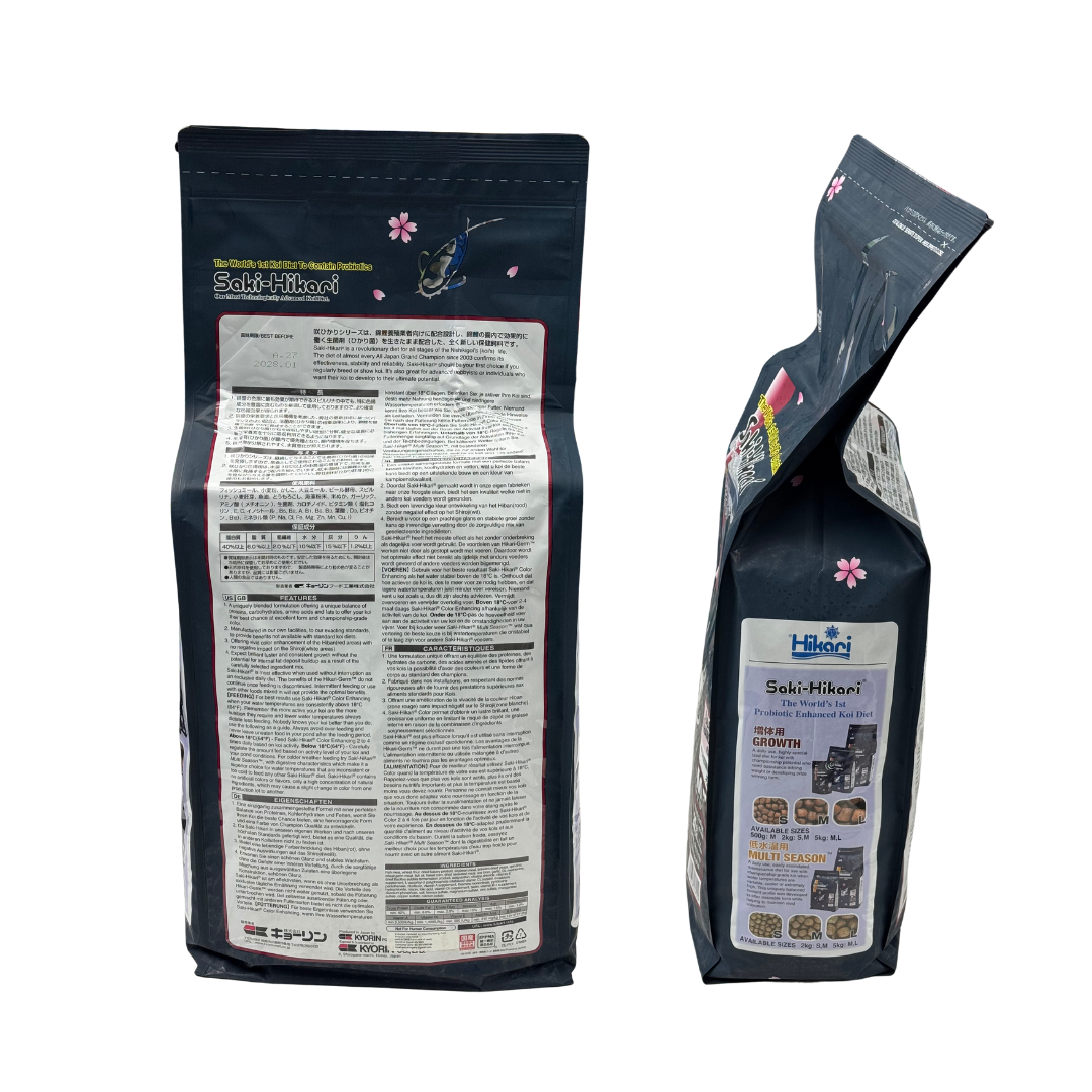 Saki-Hikari Color Enhancing – Advanced Daily Diet for Show Koi