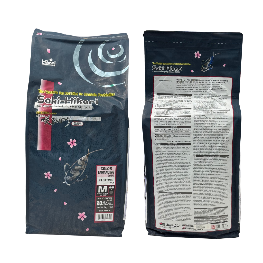 Saki-Hikari Color Enhancing – Advanced Daily Diet for Show Koi