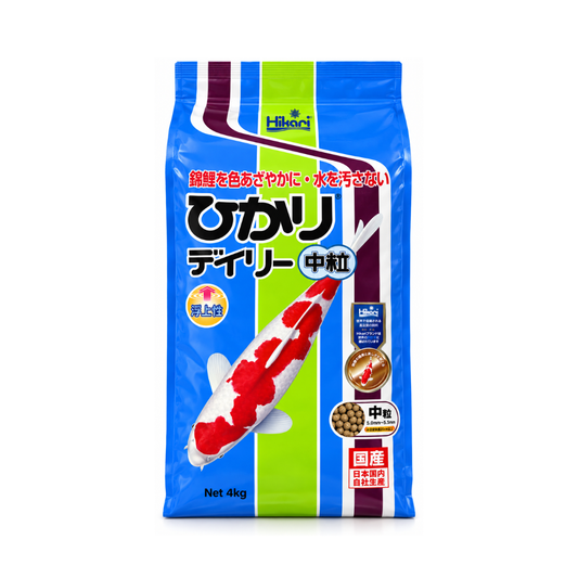 Hikari Economy 4kg koi food packaging front view